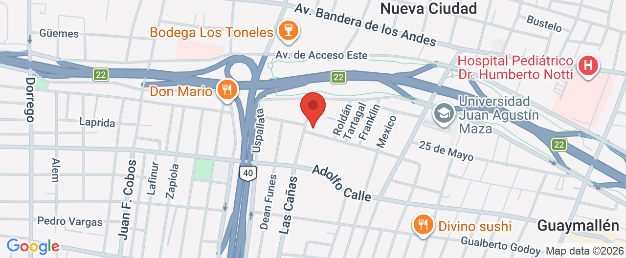 Mapa de ubicación
